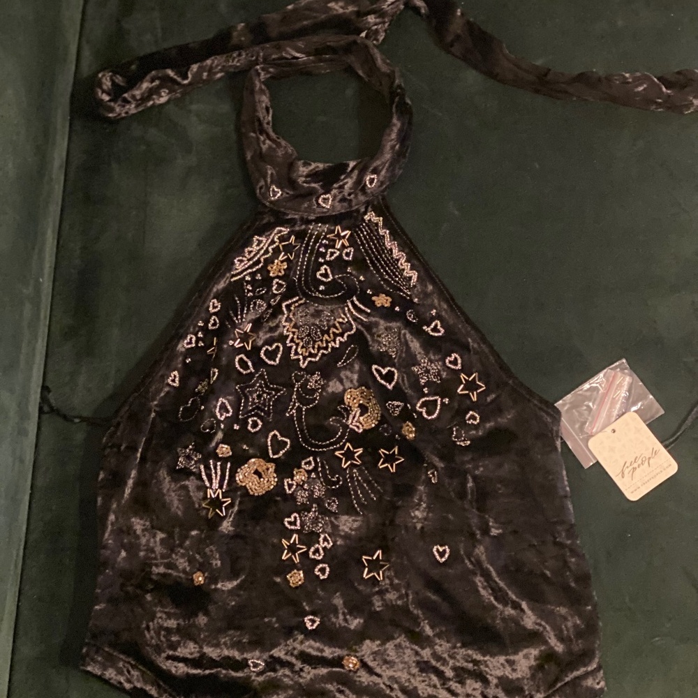 Velvet Free People Halter